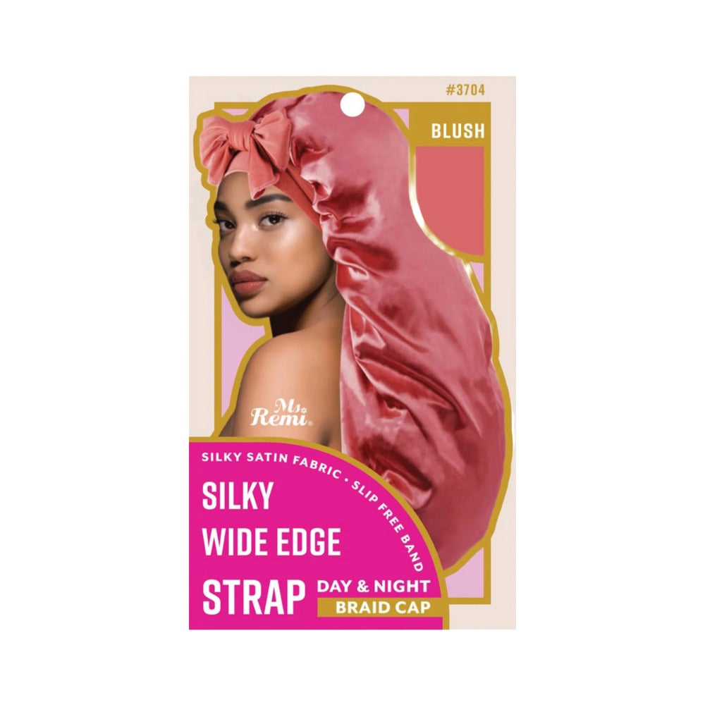 Silky Wide Edge Strap Day & Night Cap Braid [Assorted Colors] #3704