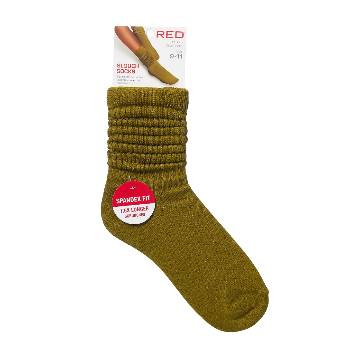Chaussettes Slouch Chaussettes Slouch [Vert Olive] #Fh107