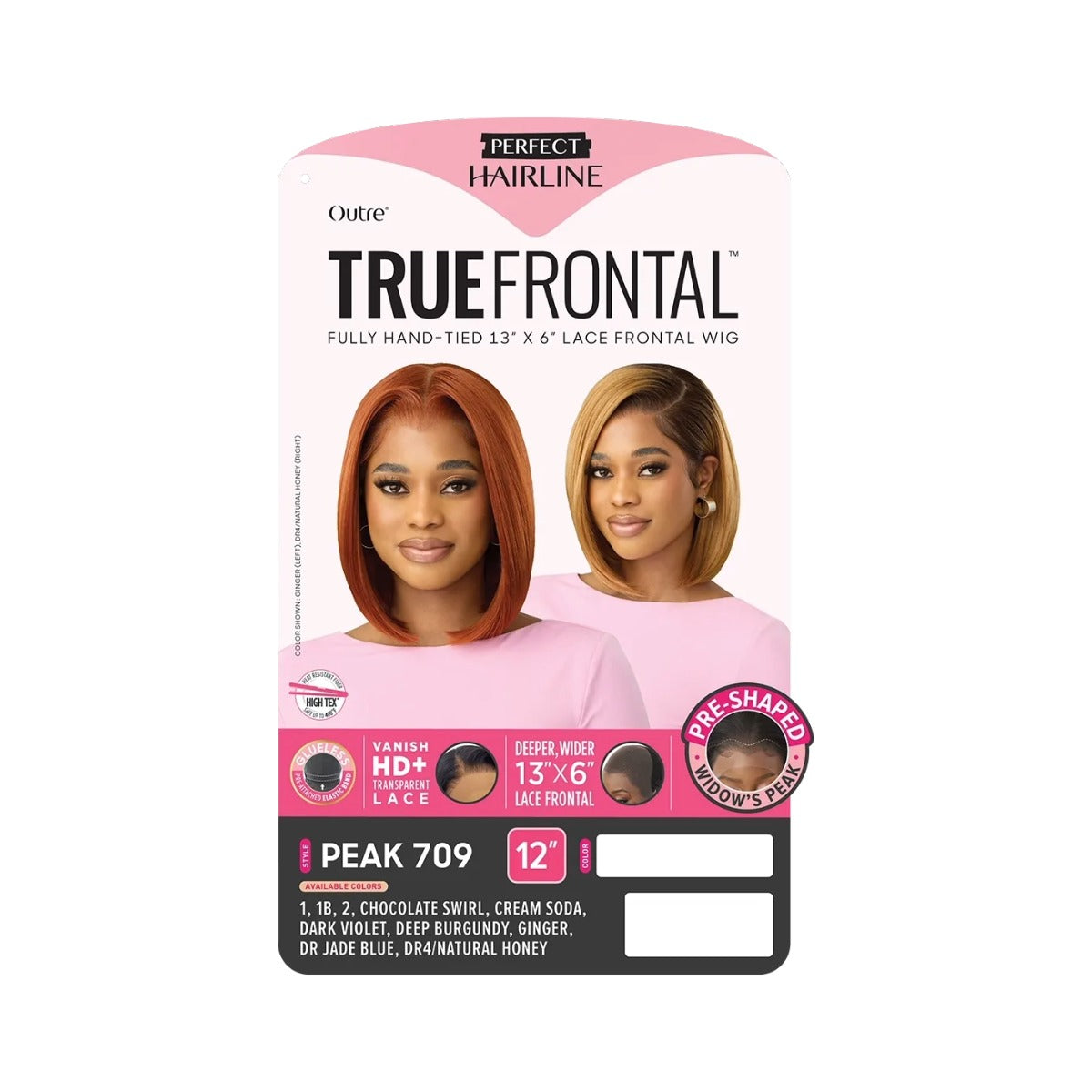 Perfect Hairline True Frontal Peak 709