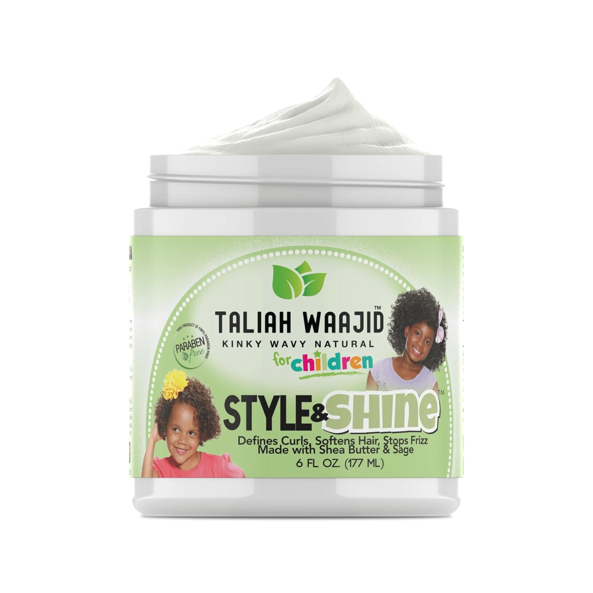 TALIAH WAAJID Kinky Wavy Natural pour enfants Style & Shine 6oz