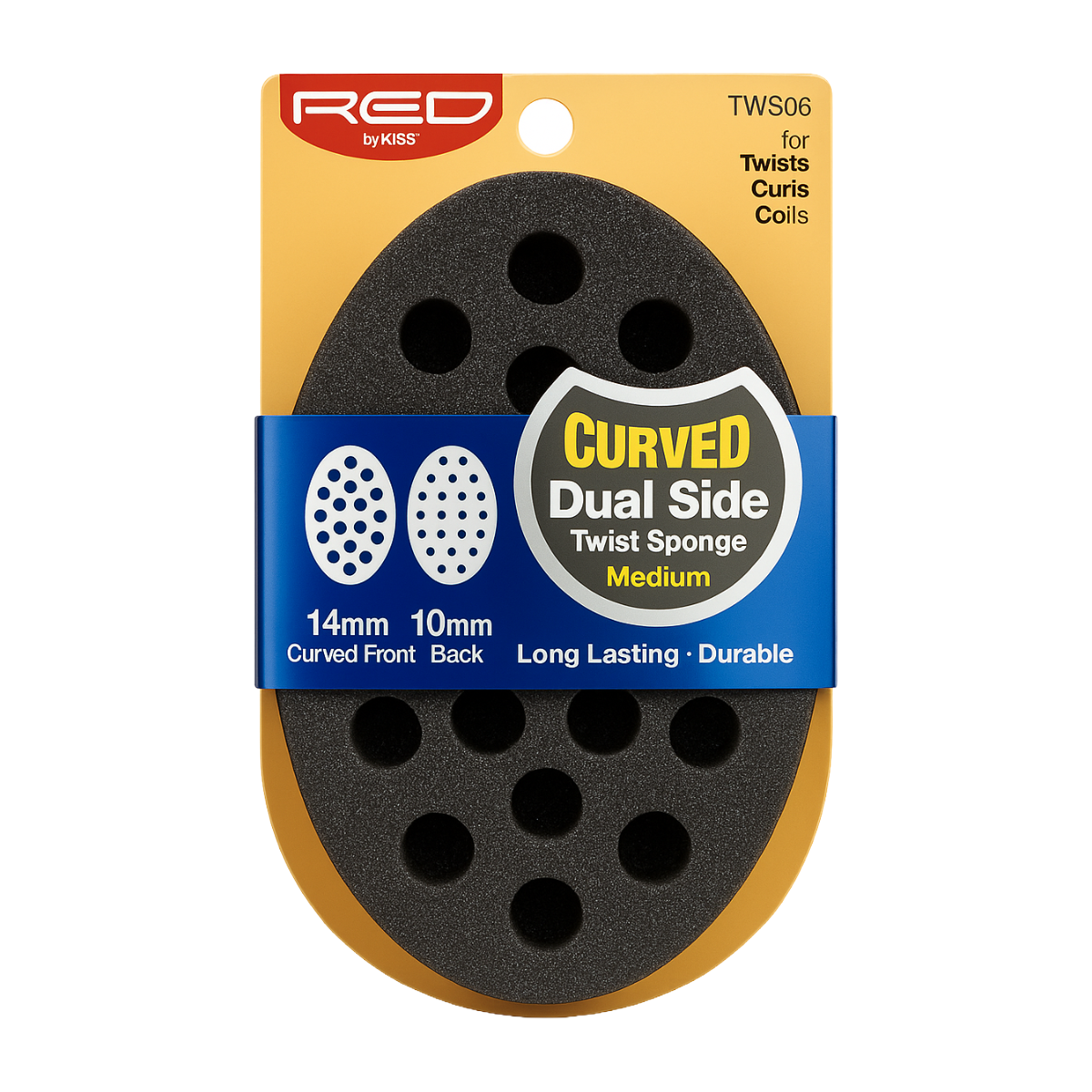 #Tws06 Twist Sponge Moyen Courbé