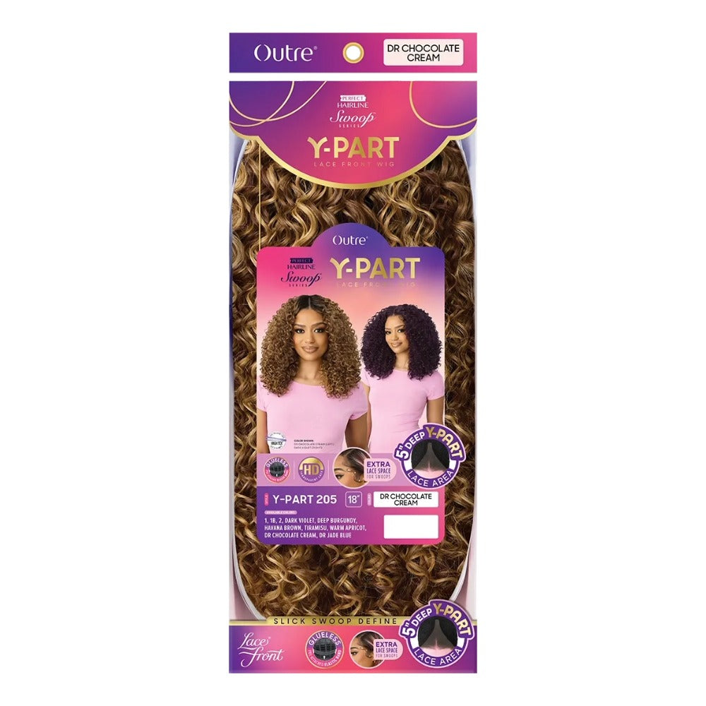 Dentelle frontale parfaite en Y 205