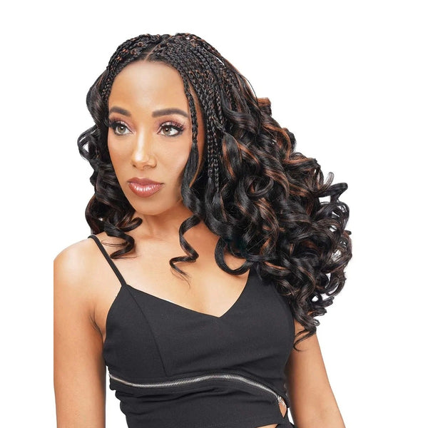 Tresse bouclée française 10X 24"