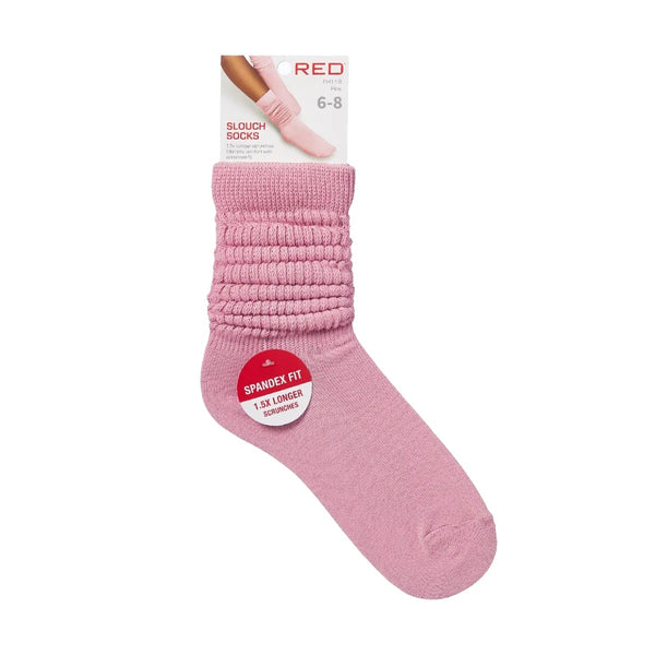 Slouch Socks [Pink] #FH109