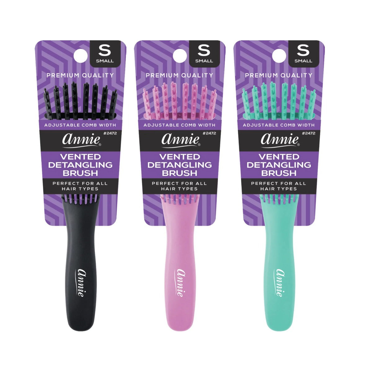 Brosse démêlante ventilée 8 rangs #2472