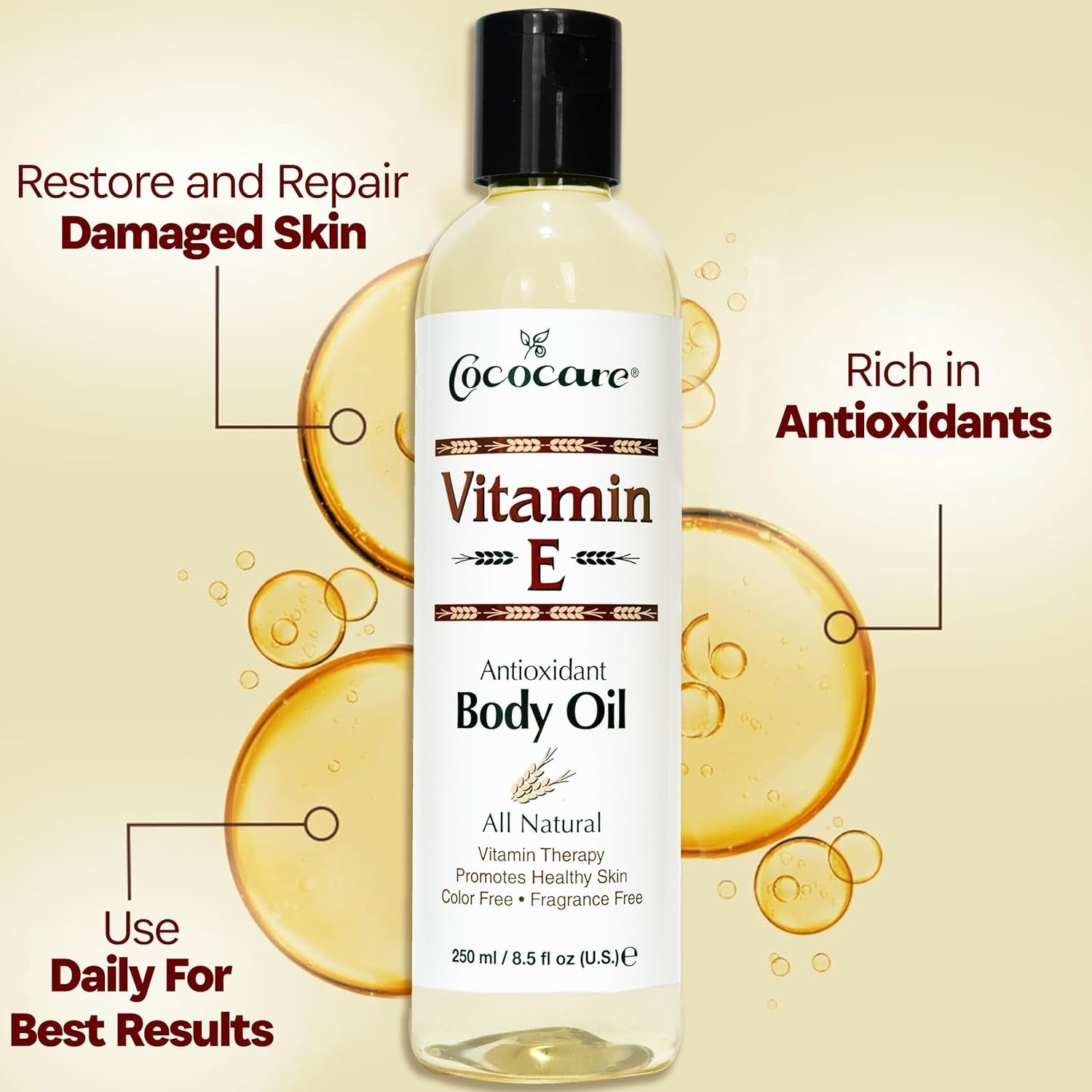 Vitamin E Antioxidant Body Oil
