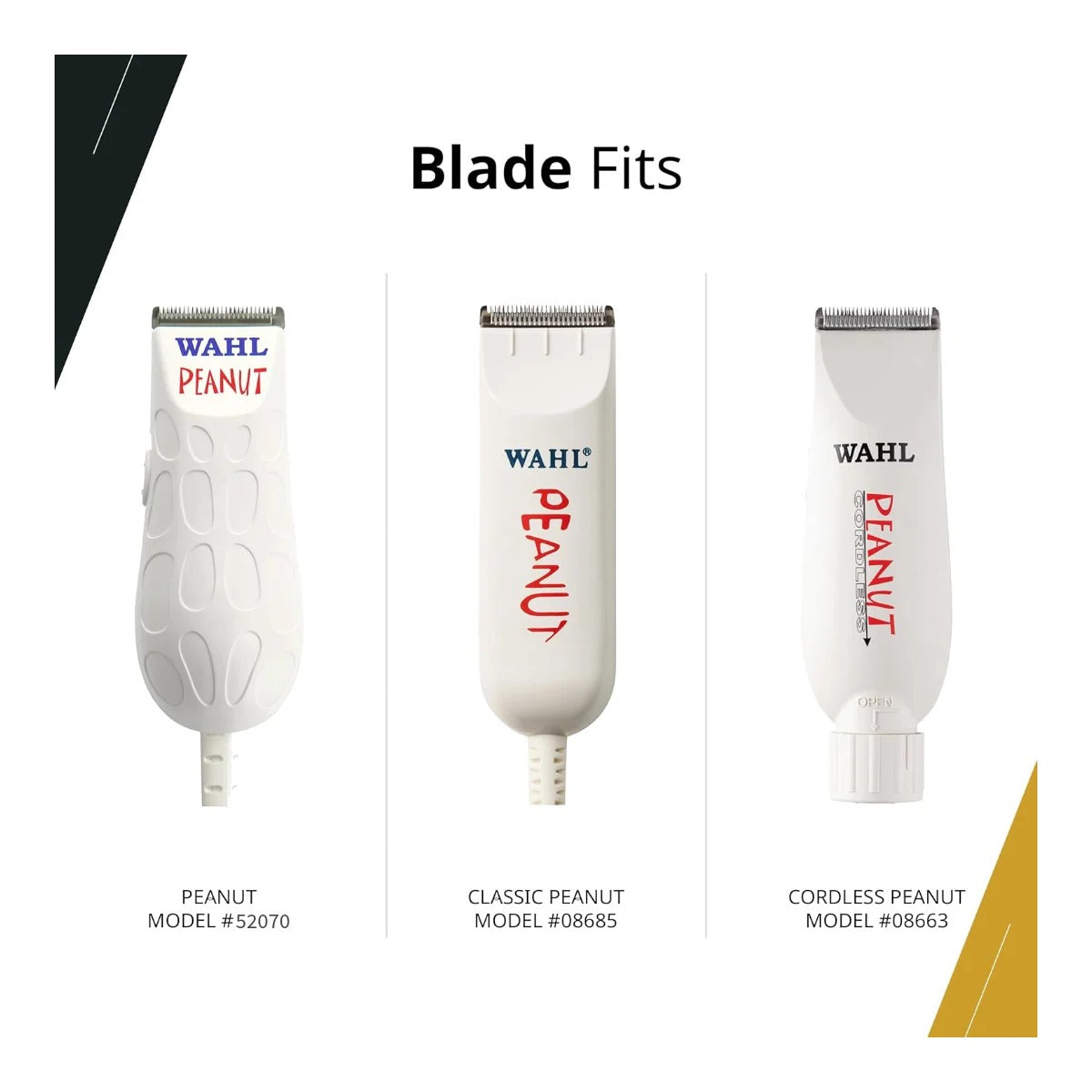 Lame de tondeuse Wahl Peanut à clipser #2068-1300