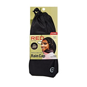 Bonnet de pluie imperméable doublé de satin [X Large] [Noir] #HQ501