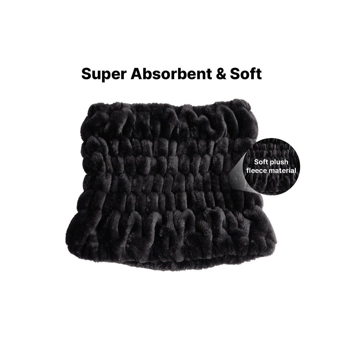 Bandeau large pour spa [Noir] #HQ901