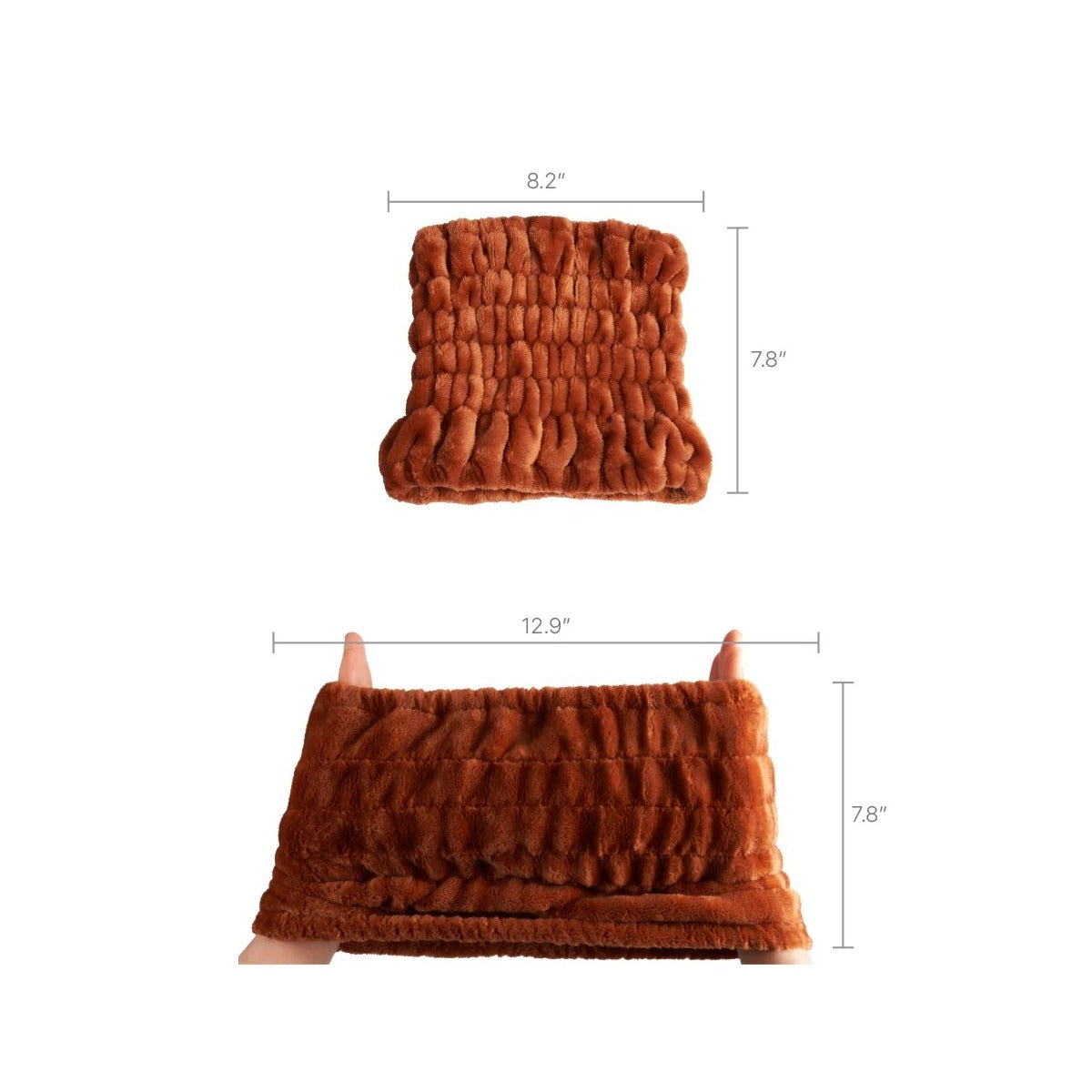 Bandeau large pour spa [Marron] #HQ904