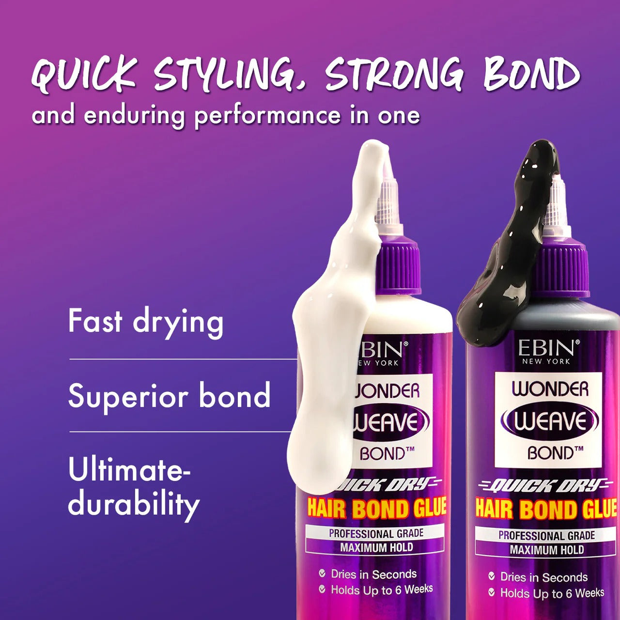 Wonder Weave Bond Quick Dry Hair Bond Glue [Clear]