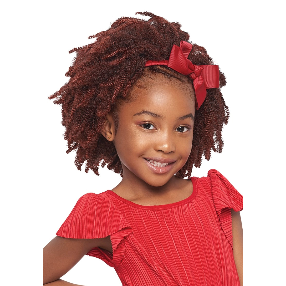 X-Pression Lil Looks Crochet Braid Coco Fro 5"