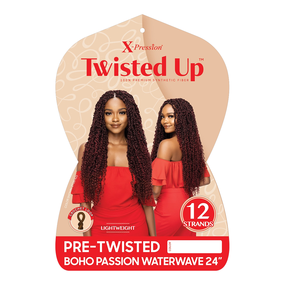 Tresse Crochet X-Pression Twisted Up Boho Passion Waterwave 24"
