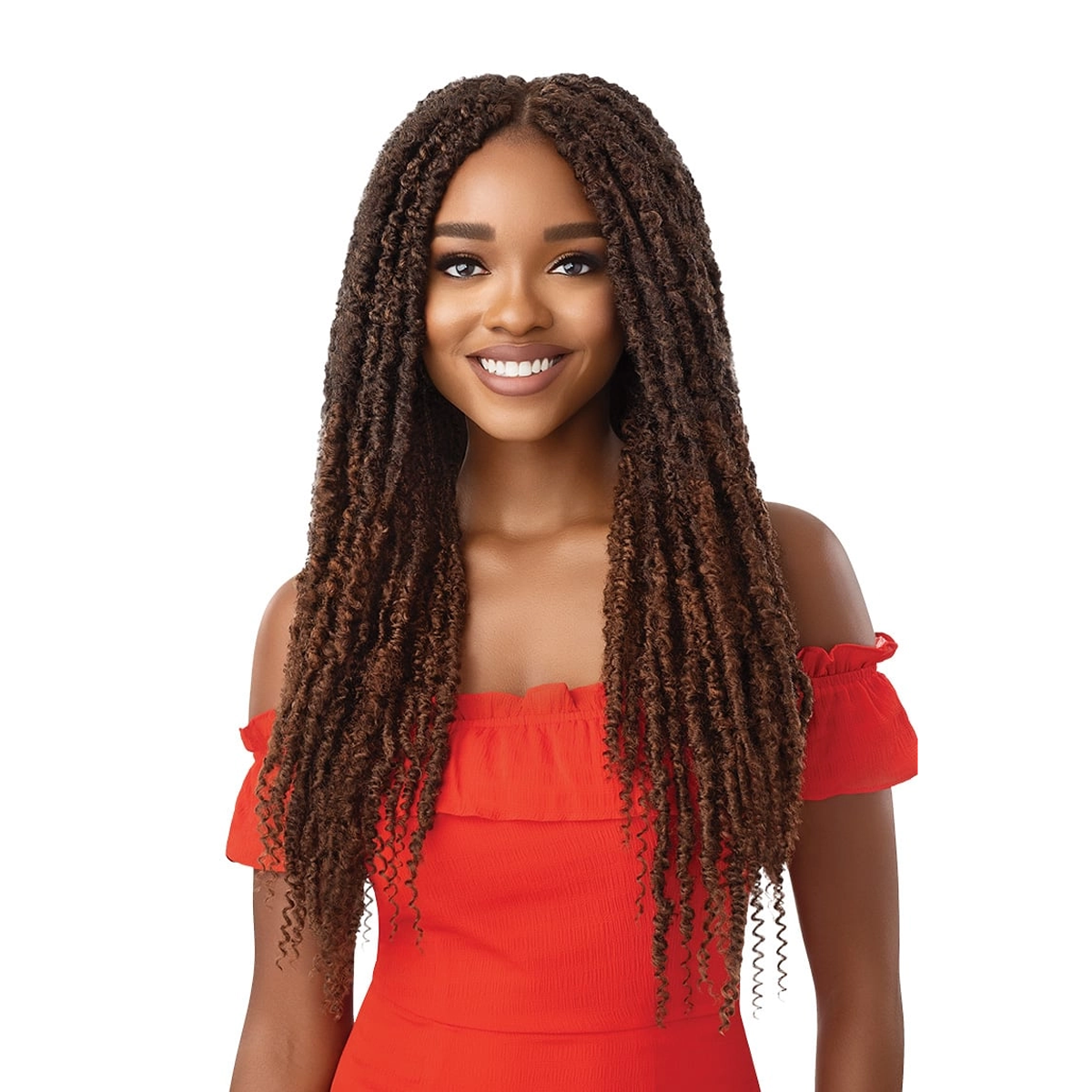 Tresses crochet X-Pression Twisted Up Crush Locs 24" 2x