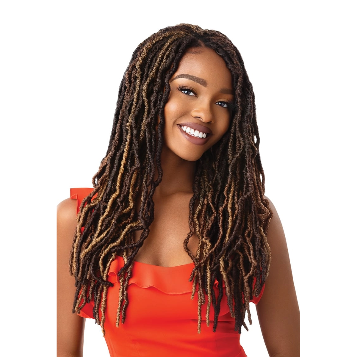 Tresse crochetée X-Pression Twisted Up Mango Locs 18" 3x