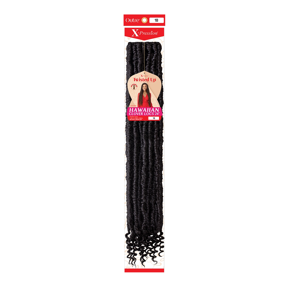 X-Pression Twisted Up Locs Trèfle Hawaïen 24"