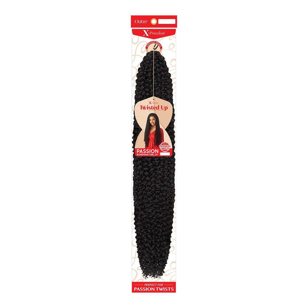 X-Pression Boucles Bohémiennes Passion Torsadées 24''