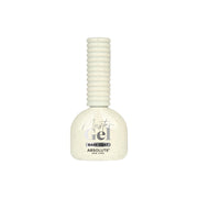 ABSOLUTE NEW YORK Master Gel gel nail base coat in a speckled white bottle with ribbed cap