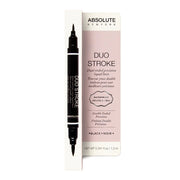 ABSOLUTE NEW YORK duo stroke liquid eyeliner dual ended black precision waterproof pen with box