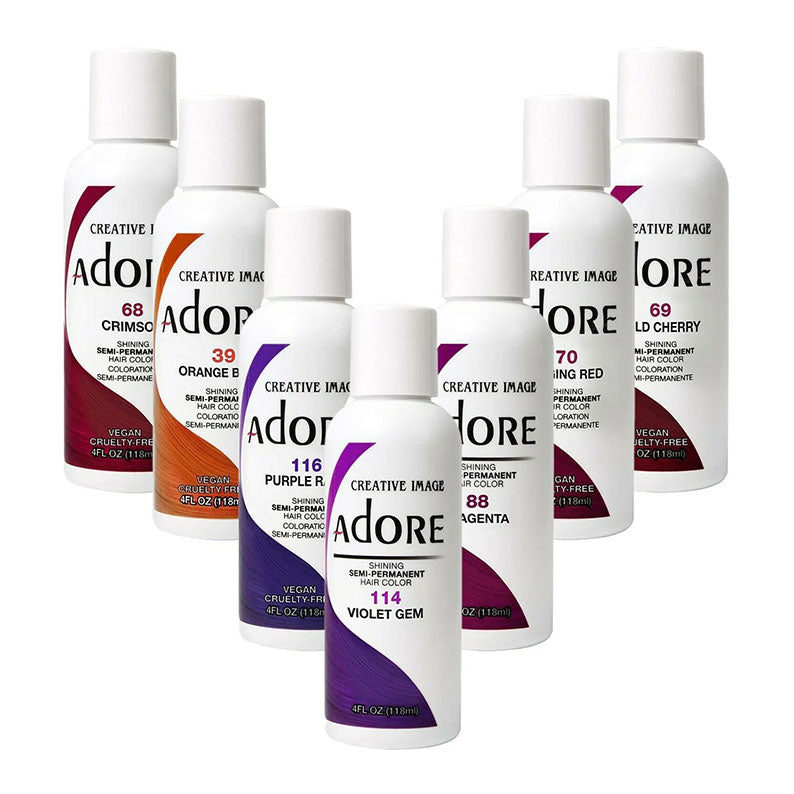 Semi-permanent Hair Color