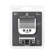 Andis Cordless Master replacement blade pack showing two carbon steel blades for Master Cordless clipper