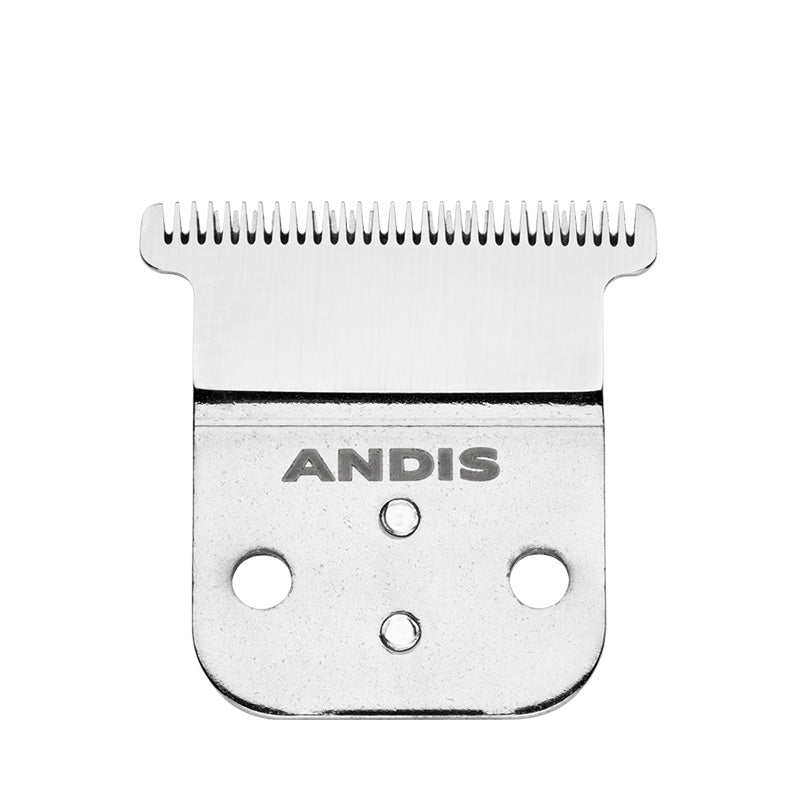 Andis Slimline Pro replacement blade stainless steel close up showing ANDIS logo for trimmers