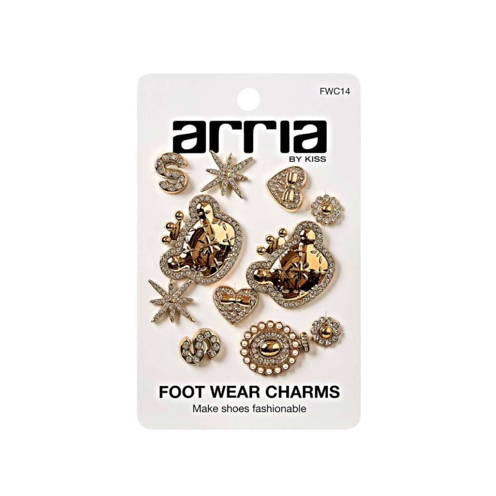 Arria by KISS footwear charms for shoes in various designs to enhance style and fashion