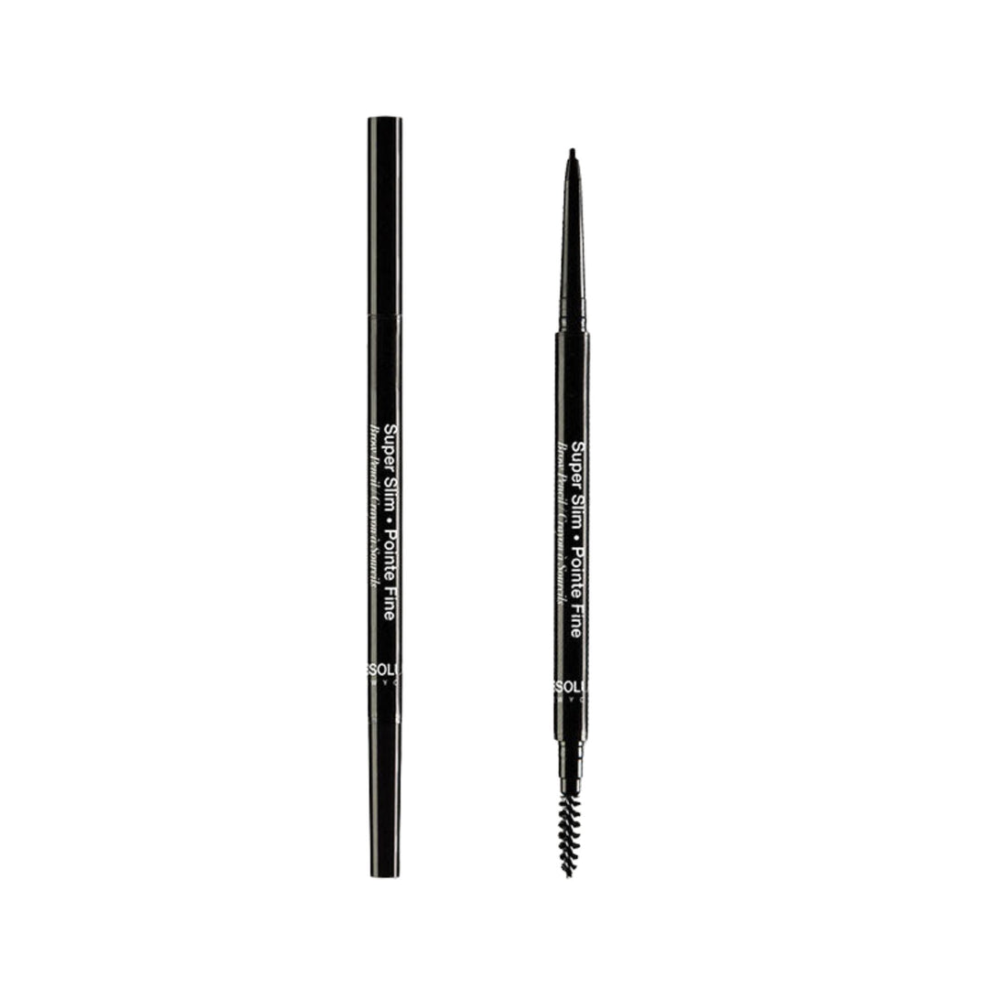 ABSOLUTE NEW YORK super slim brow pencil dual ended ultra fine retractable tip with spoolie brush
