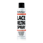Bellatique Professional lace melting spray maximum hold white aerosol can with black cap for secure wig edges