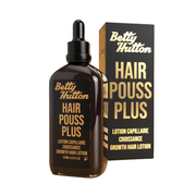 Betty Hutton hair growth lotion for women Hair Pouss Plus in dark dropper bottle with packaging