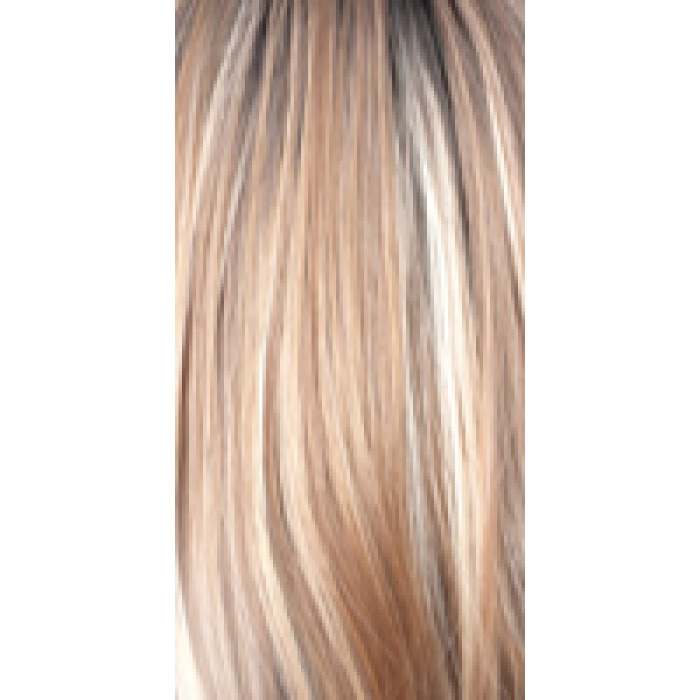 Bobbi Boss Boss Lace 13X5 HD wig long layered ash blonde with dark roots and warm highlights