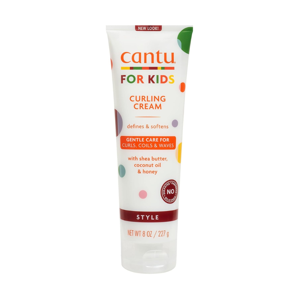 Cantu for Kids curling cream kids curling cream for natural hair with shea butter coconut oil honey