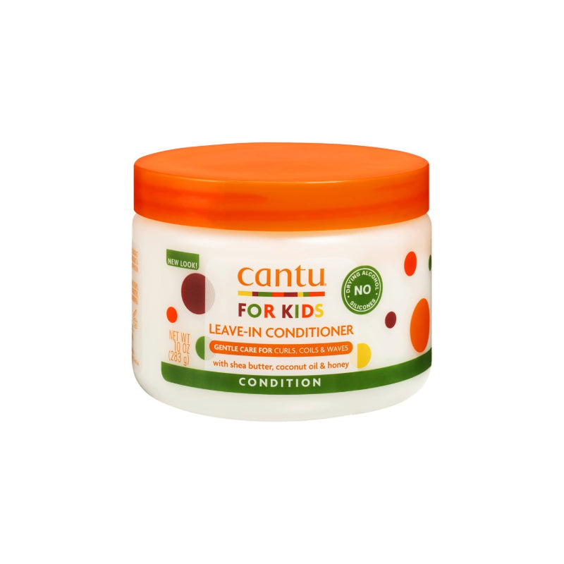 Cantu for kids leave-in conditioner with shea butter coconut oil and honey for gentle hair care