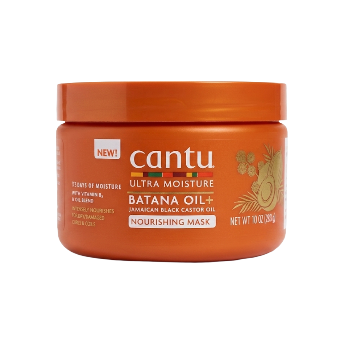 cantu Ultra Moisture Batana Oil + Jamaican Black Castor Oil Nourishing Mask 10oz