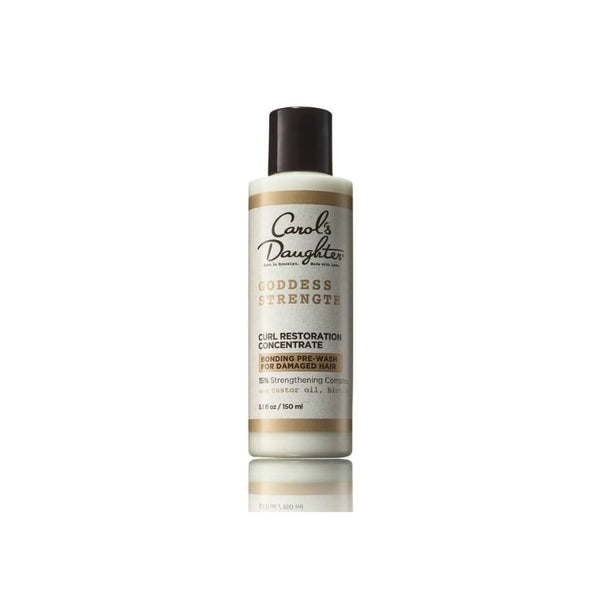 Carols Daughter Goddess Strength curl restoration treatment bottle for damaged curly hair 5 fl oz