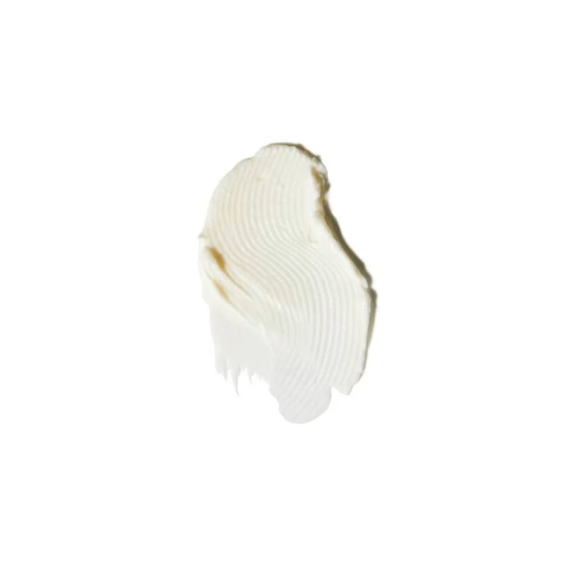 CAROLS DAUGHTER hair smoothing and shaping balm cream smear showing creamy texture for styling