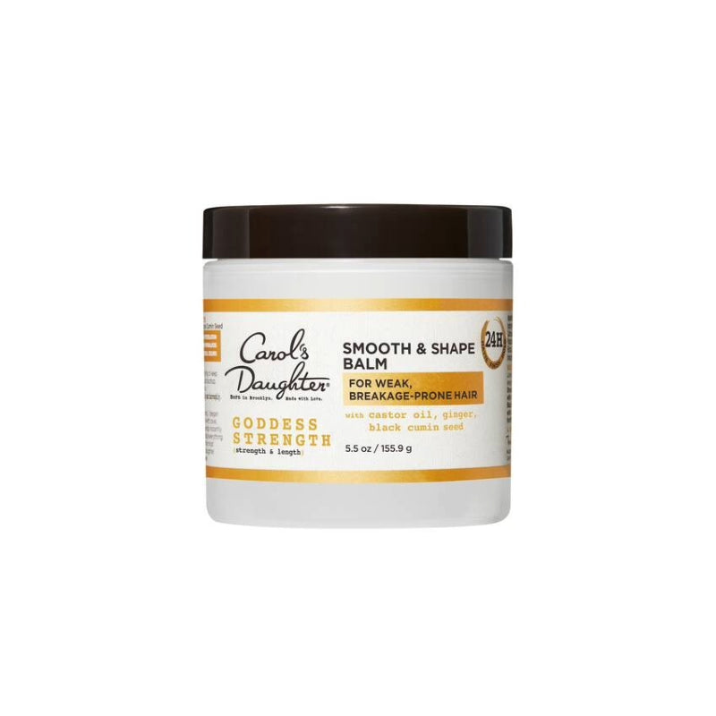 Carols Daughter Goddess Strength Smooth and Shape jar hair smoothing and shaping balm for weak hair