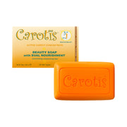 Carotis skin care active carrot beauty soap bar with box packaging orange cleansing bar for all skin types