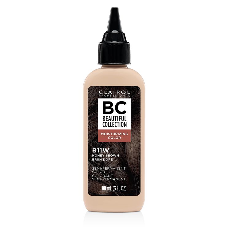 Clairol BC Beautiful Collection Honey Brown semi permanent hair color moisturizing bottle 88 ml