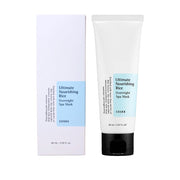 COSRX Ultimate Nourishing Rice Overnight Spa Mask in a 60ml tube for hydrated and glowing skin