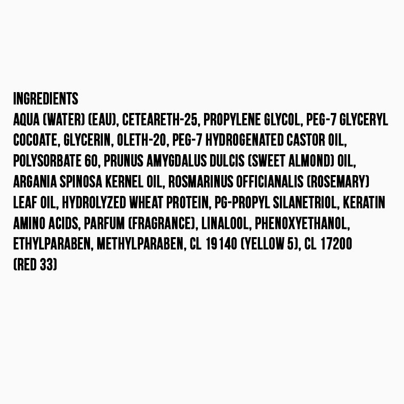 Creme of Nature ingredients list oils extracts and styling agents including argan oil edge control for black hair and keratin