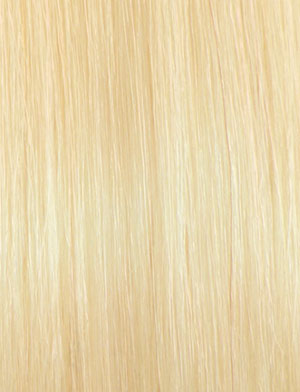 SENSATIONNEL 18 inch kinky curly wig platinum blonde hair texture swatch