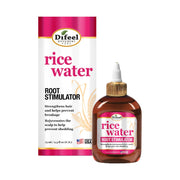 DIFEEL rice water root stimulator bottle and box strengthens hair and prevents breakage