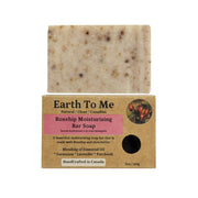 Earth To Me rosehip bar soap moisturizing natural handcrafted with shea butter and essential oils