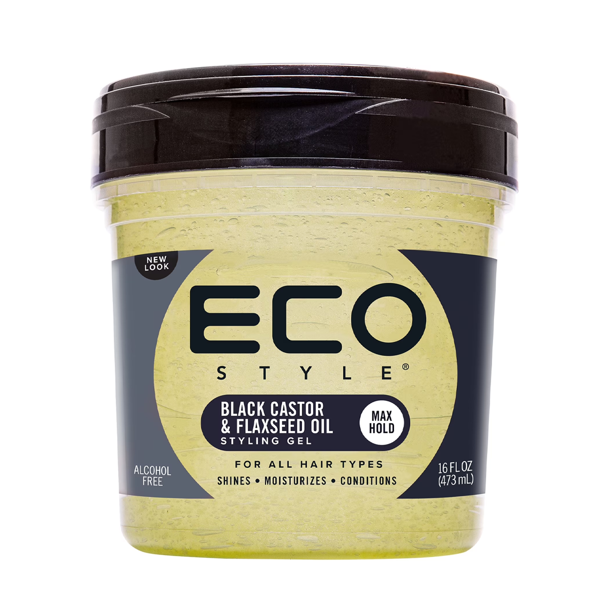 Gel coiffant professionnel [Huile de ricin noir et huile de lin]