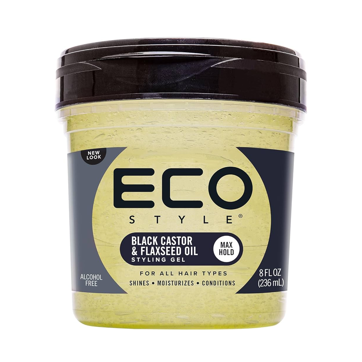 Gel coiffant professionnel [Huile de ricin noir et huile de lin]