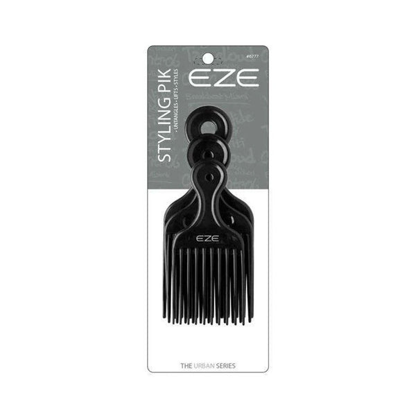 Annie EZE black styling hair pik set with multiple sizes for versatile hair styling