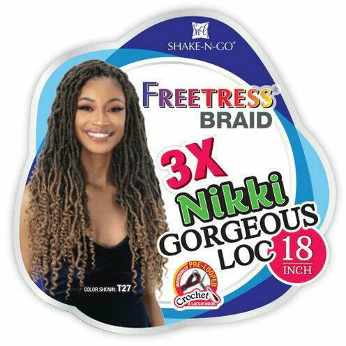 Freetress Braid 3x Nikki Gorgeous Loc 18"