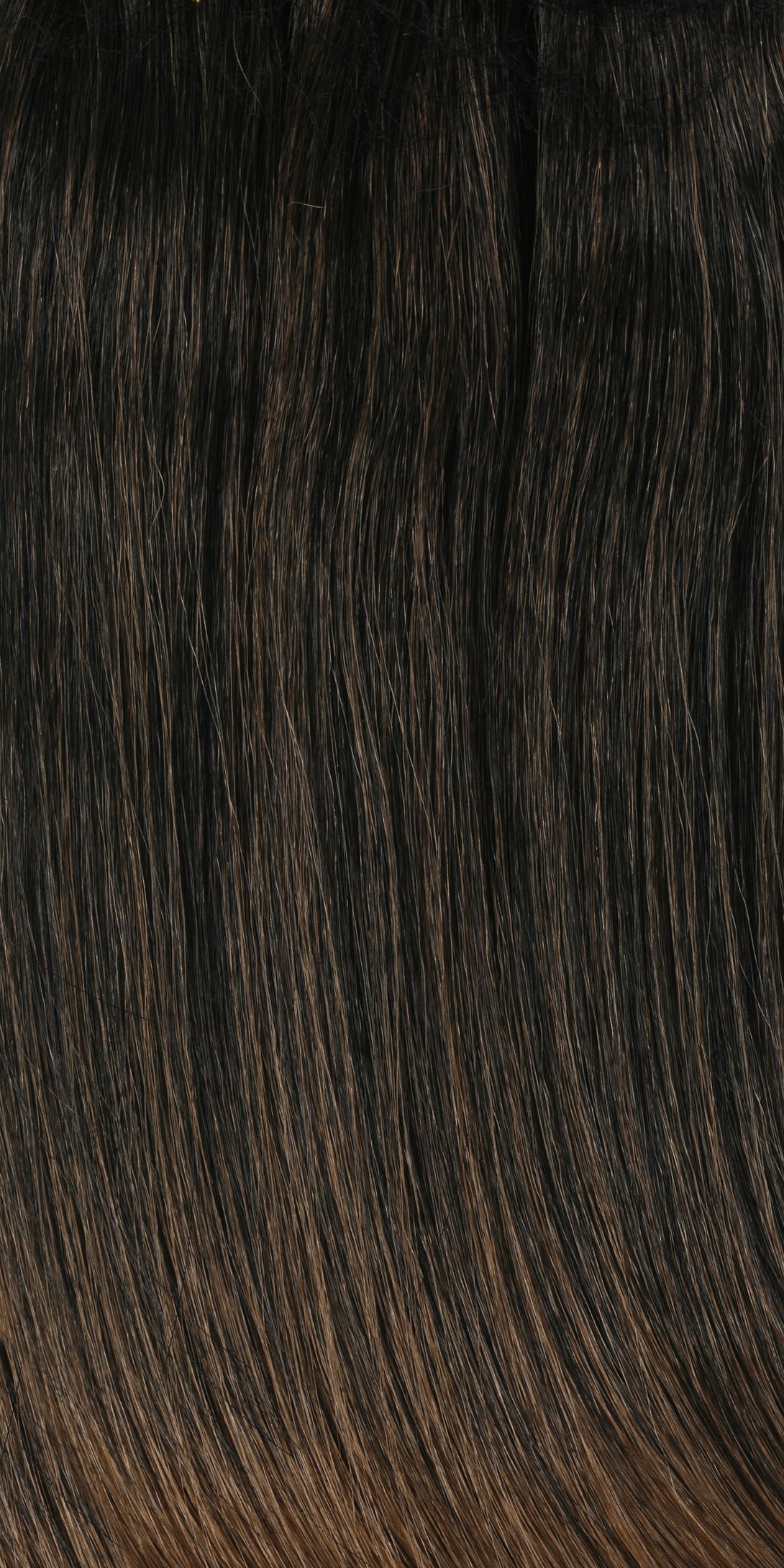 SHAKE N GO Freetress 3X Braid 301 hair extensions straight dark brown with subtle ombre ends
