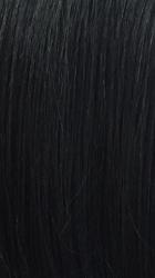 ITS A WIG long straight jet black hair texture close up 100% human hair wig with natural shine